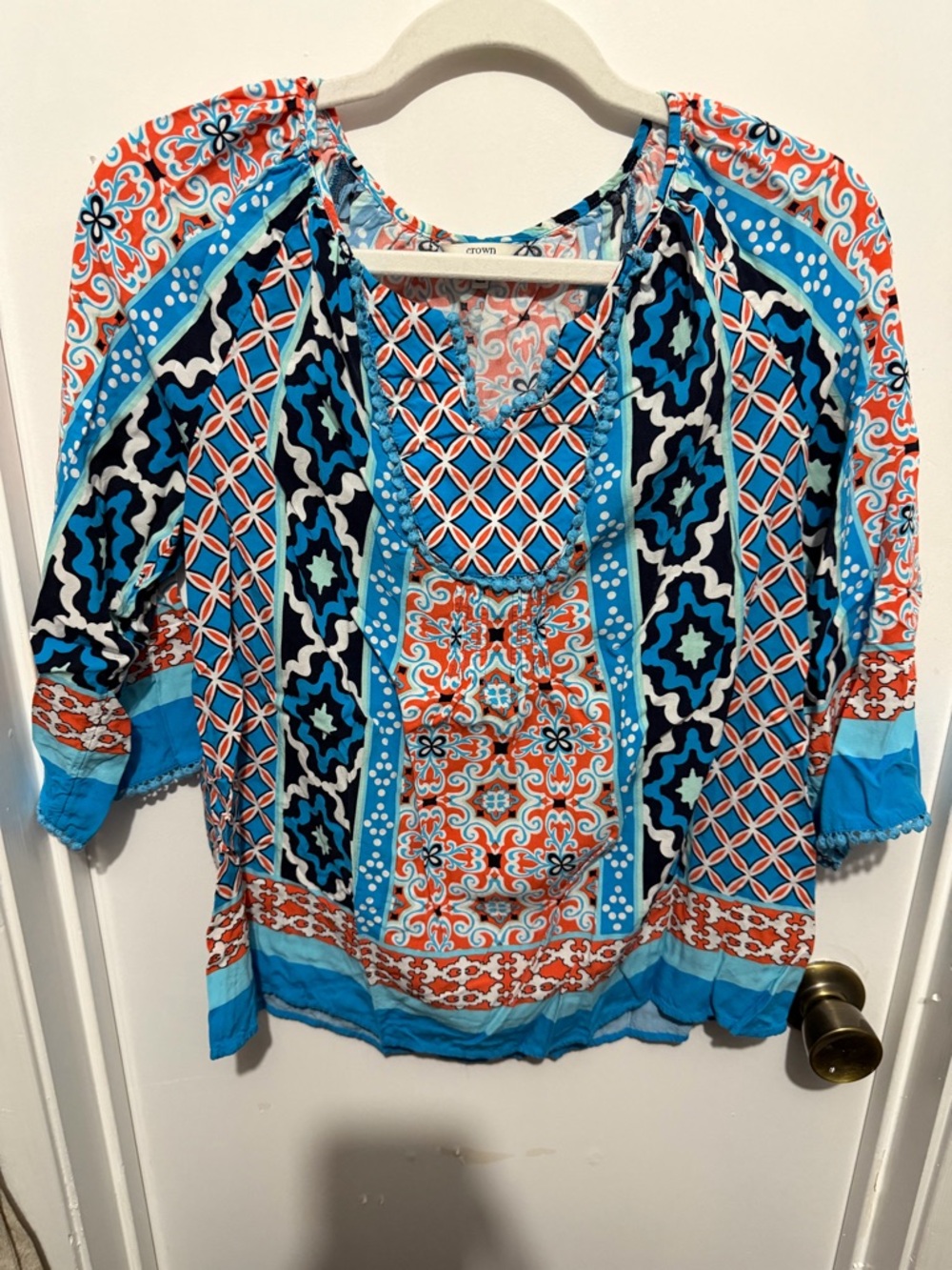 Crown & Ivy - Multi colored Blouse